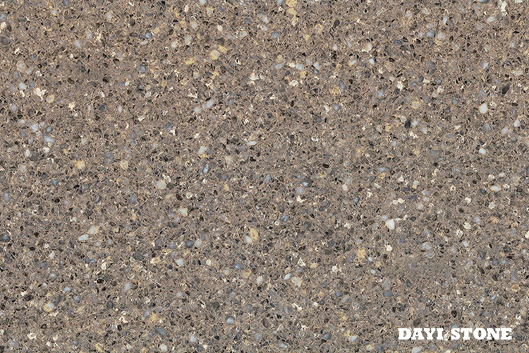 Mixed Brown Color Quartz 1682